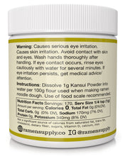 Load image into Gallery viewer, Kansui Powder Type 2