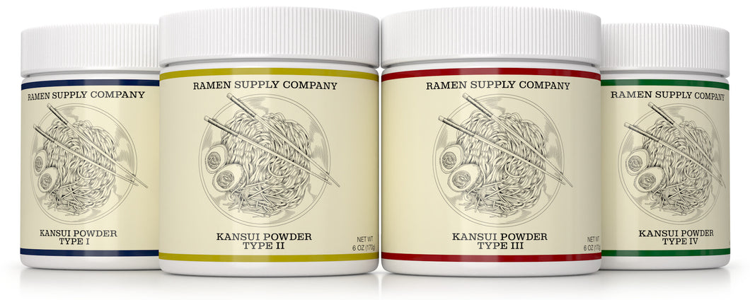 Kansui Powder Variety 4-Pack
